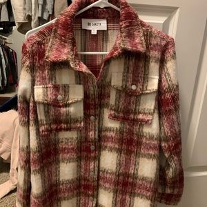 Bb Dakota shacket from Evereve